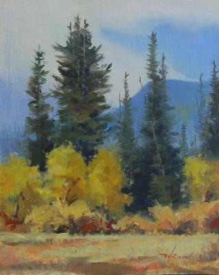 Stand of Trees Near Silver Lake